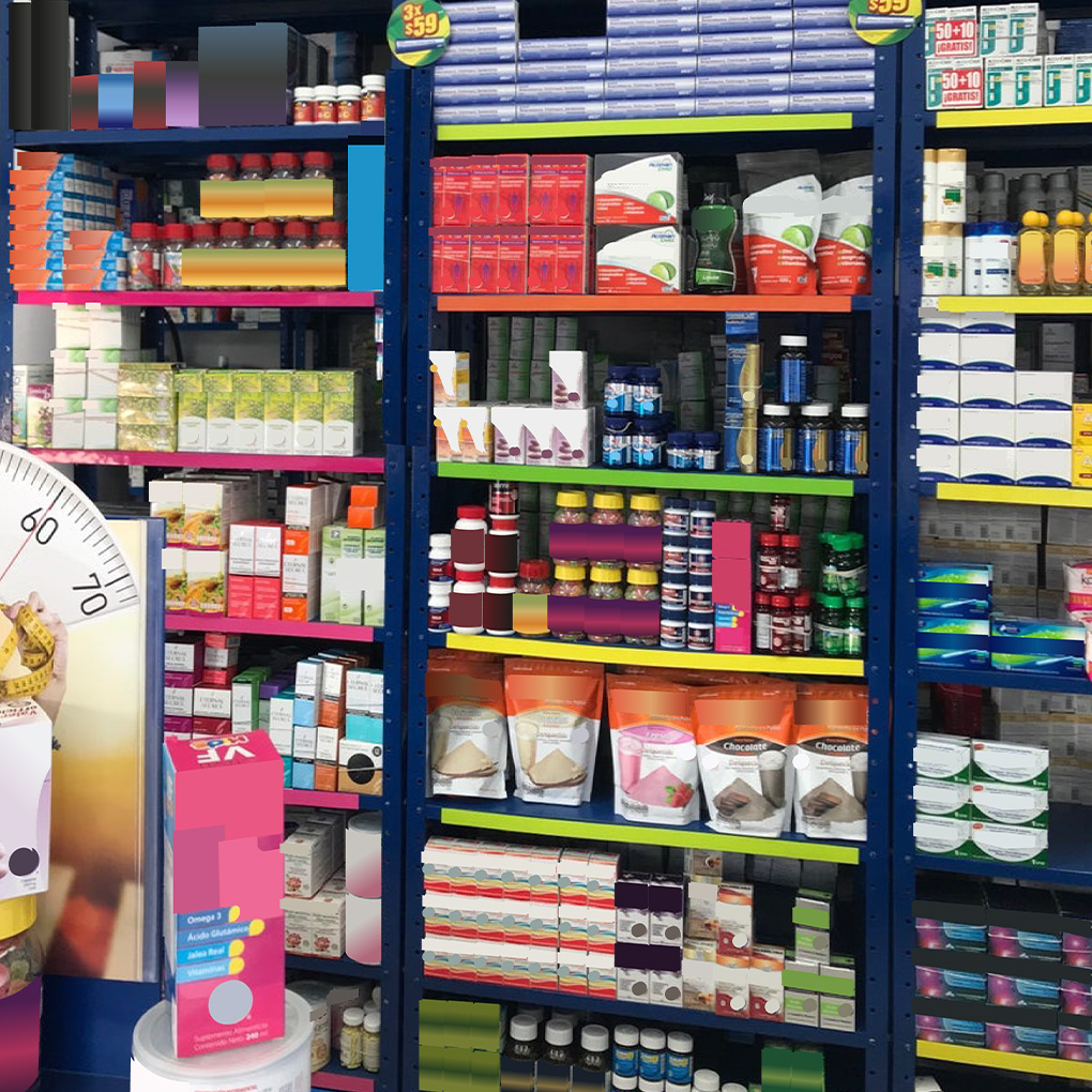 Estantes de Farmacia